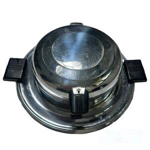 Vintage GENERAL ELECTRIC Waffle Maker 119YI97 Art Deco Made In USA Tested